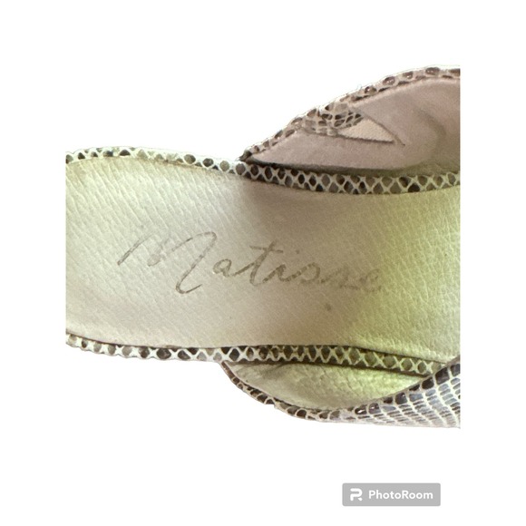 Anthropologie Matisse Berlin snake printed slides - Picture 5 of 6